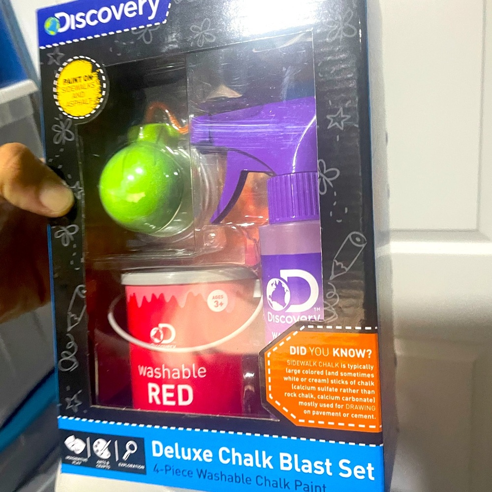Chalk blast set 2 box’s new